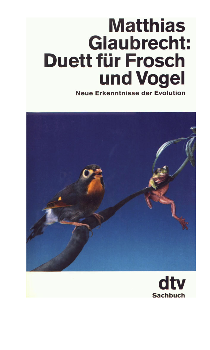 Duett für Frosch und Vogel neue Erkenntnisse der Evolution