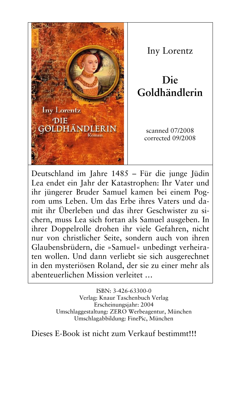 Die Goldhändlerin