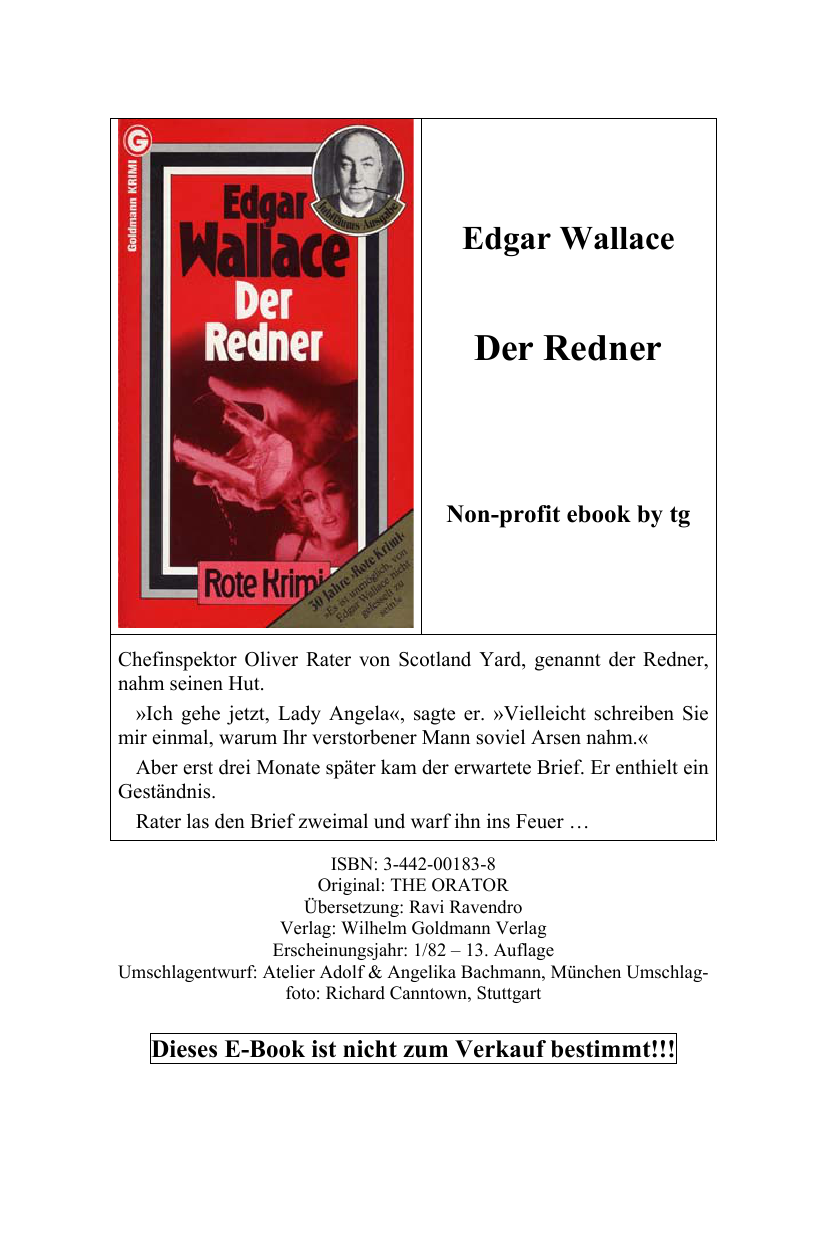 Der Redner