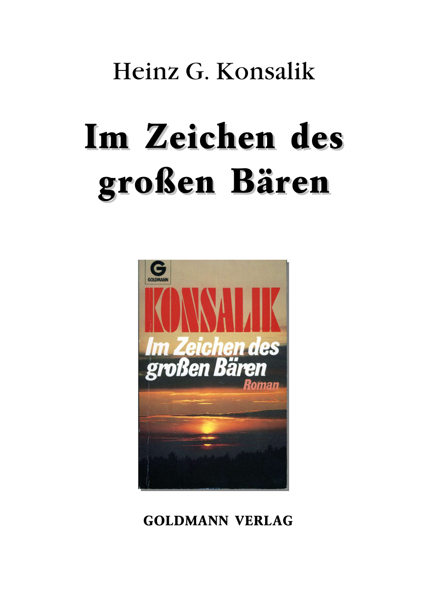 Im Zeichen des großen Bären