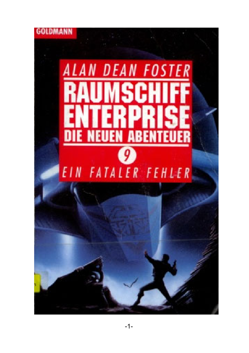 Raumschiff Enterprise die neuen Abenteuer. Ein fataler Fehler