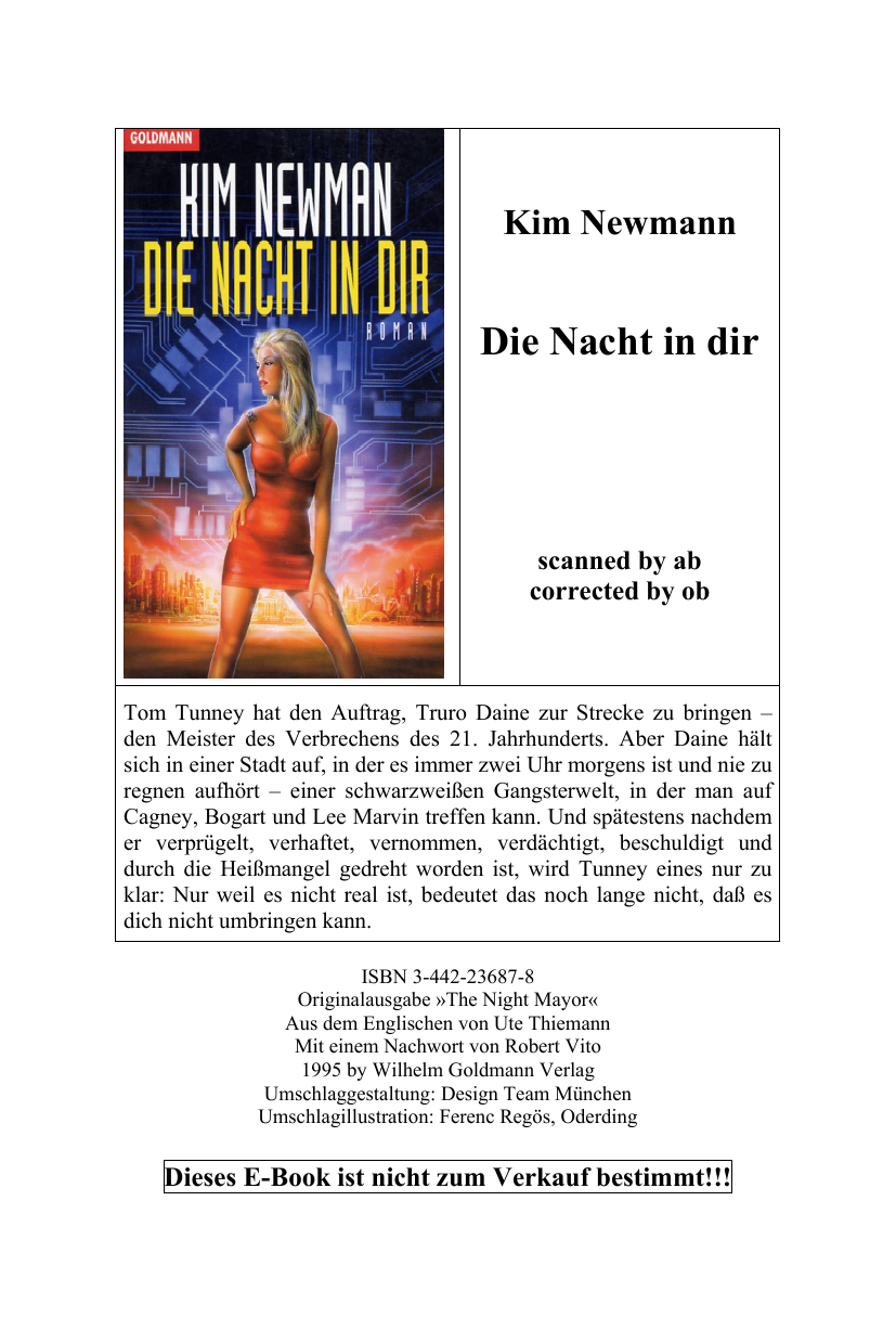 Die Nacht in Dir