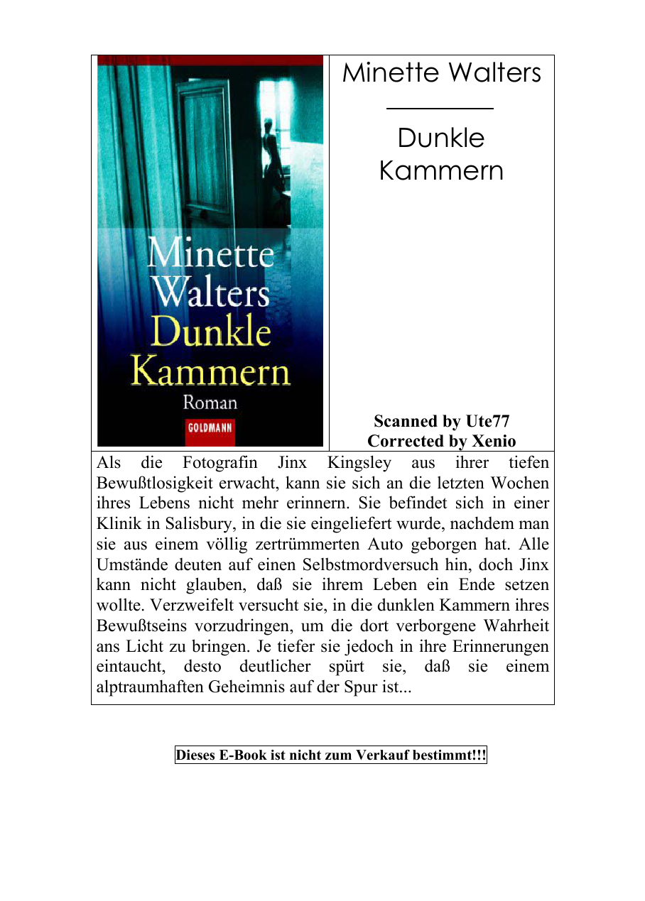 Dunkle Kammern