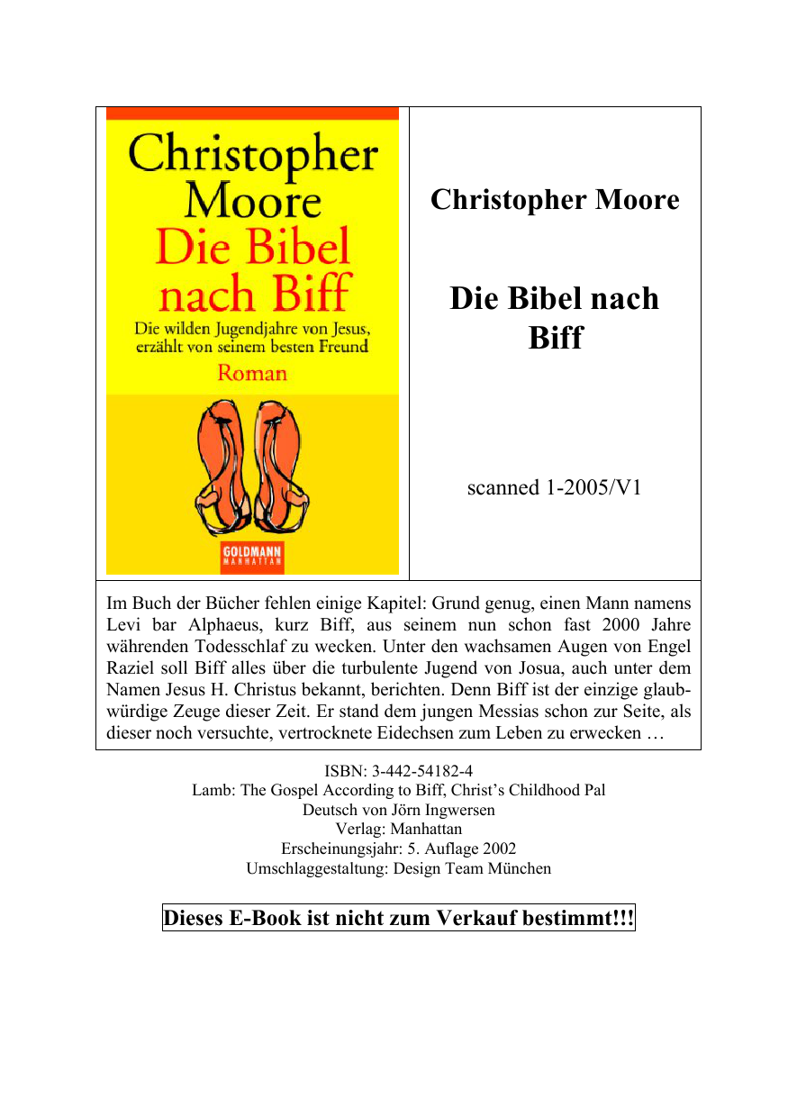Die Bibel nach Biff