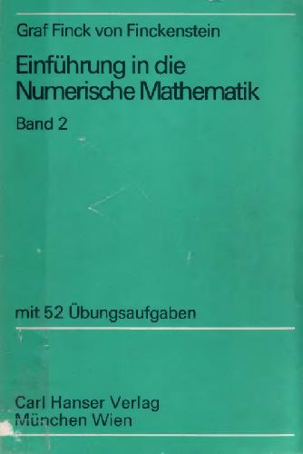 Einführung in die numerische Mathematik 2 (1978)