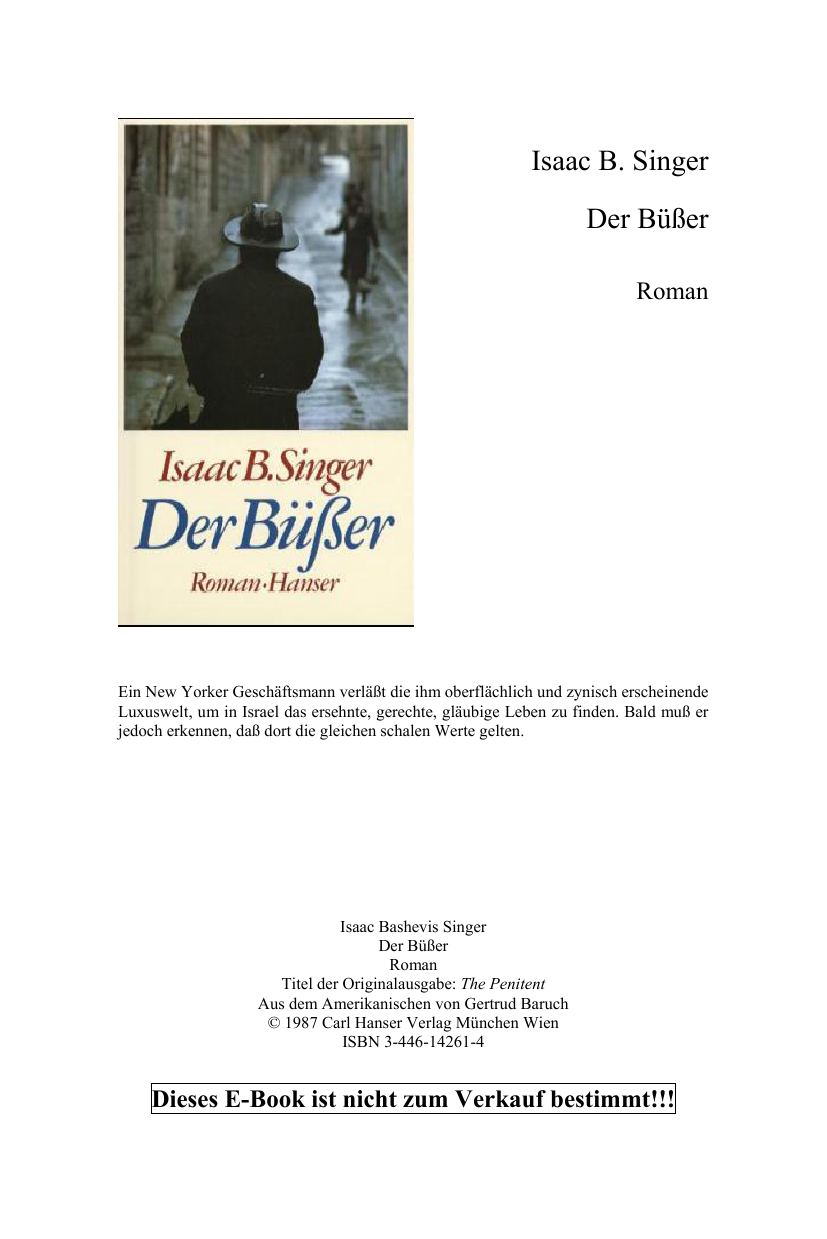 Der Büsser