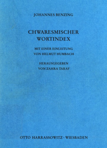 Chwaresmischer Wortindex