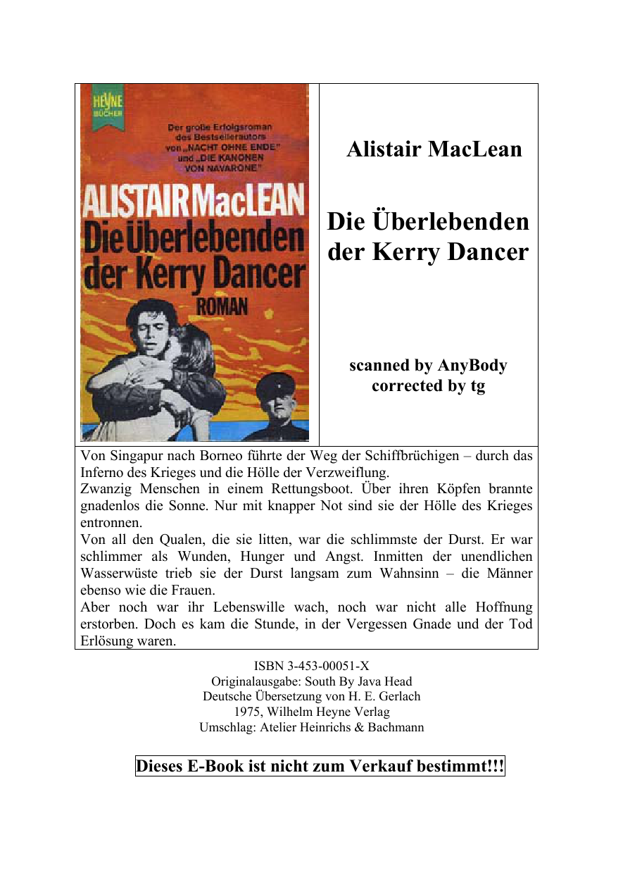 Die Uberlebenden Der Kerry Dancer