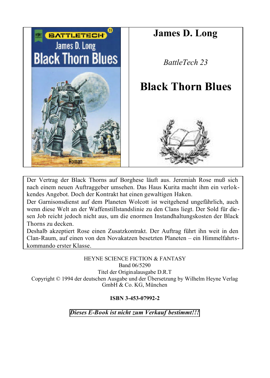 Black Thorn Blues