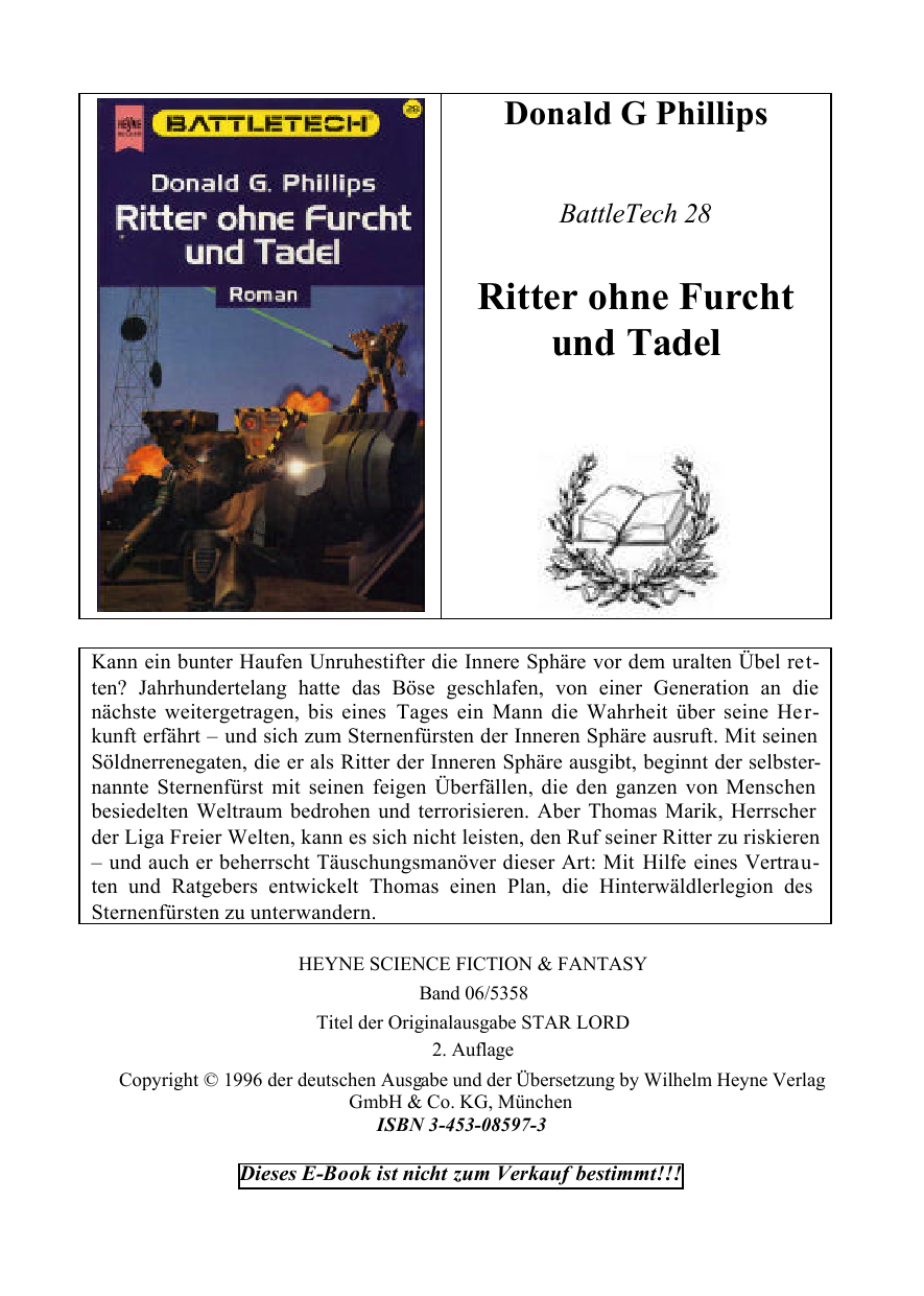 Ritter ohne Furcht und Tadel