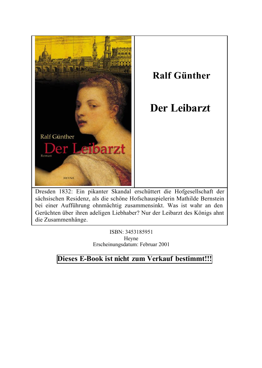 Der Leibarzt