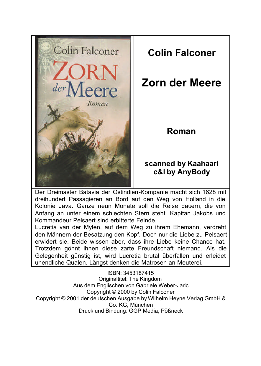 Zorn der Meere