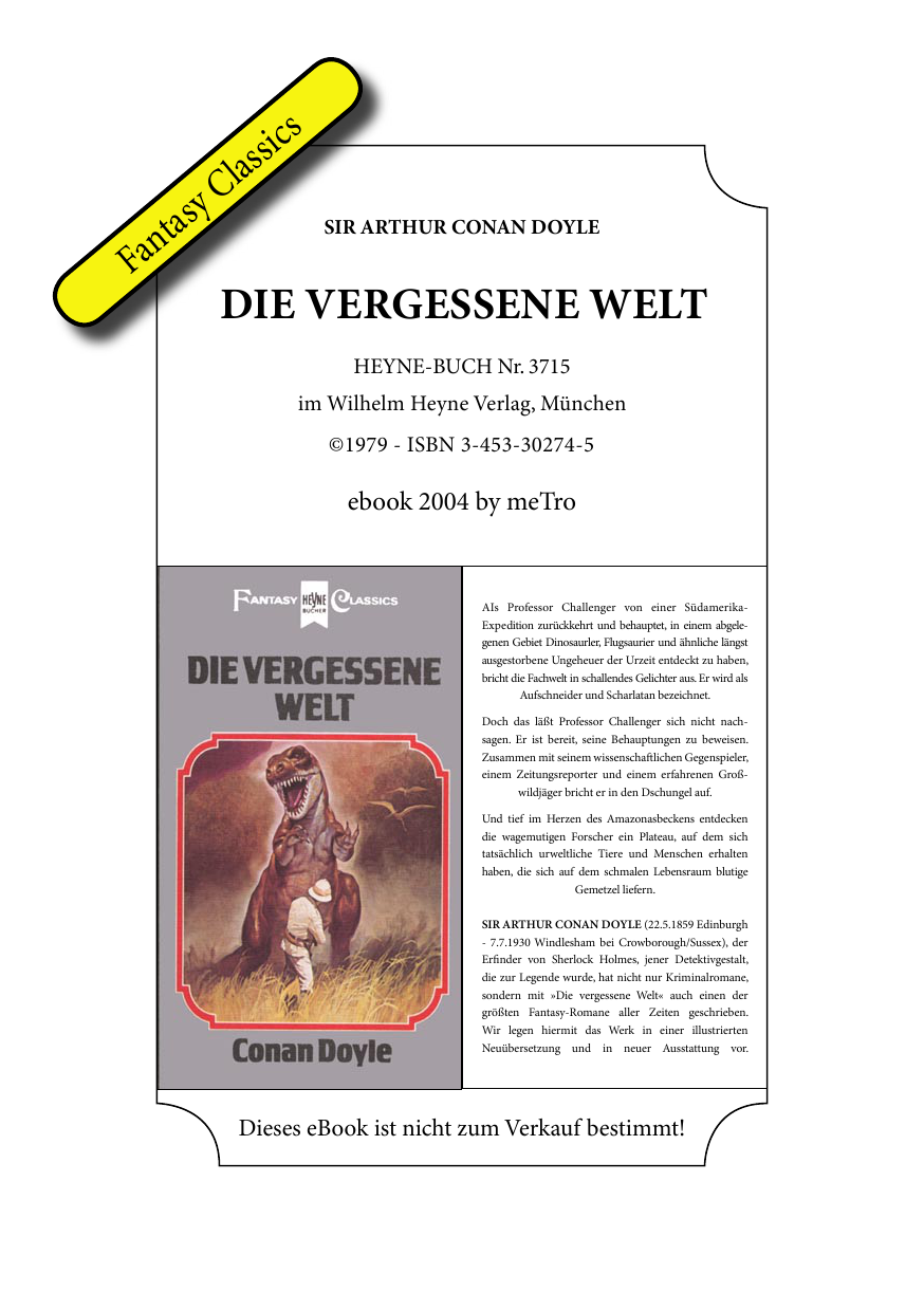 Die vergessene Welt