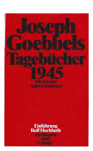 Tagebucher 1924-1945