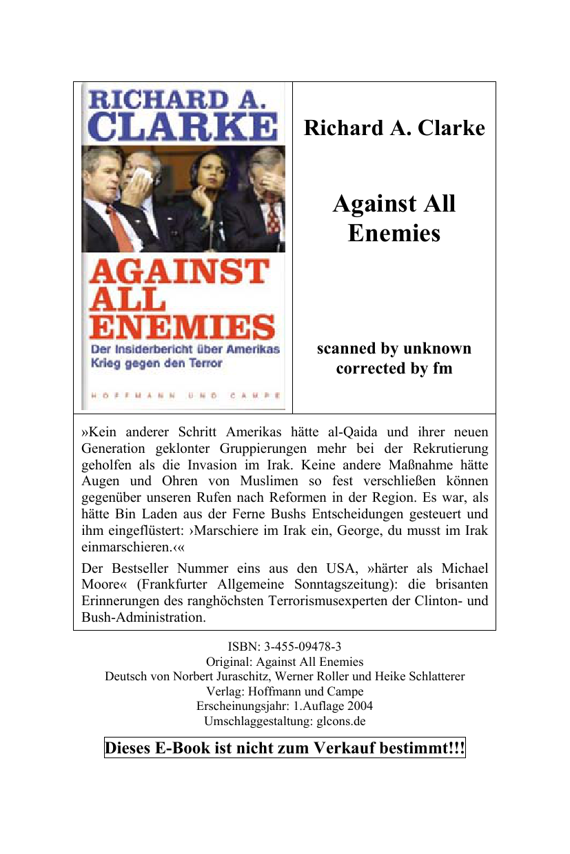 Against All Enemies