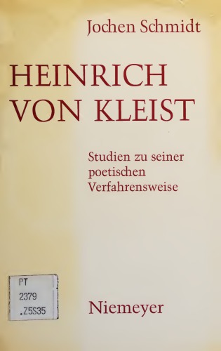 Heinrich Von Kleist