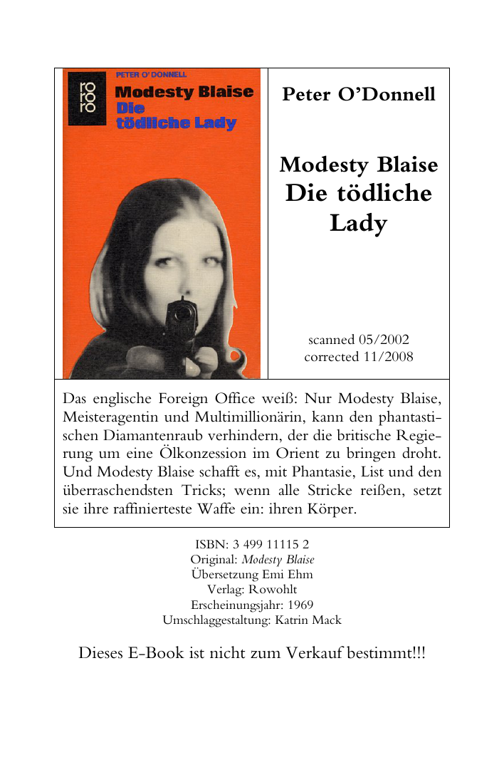 Die Tödliche Lady