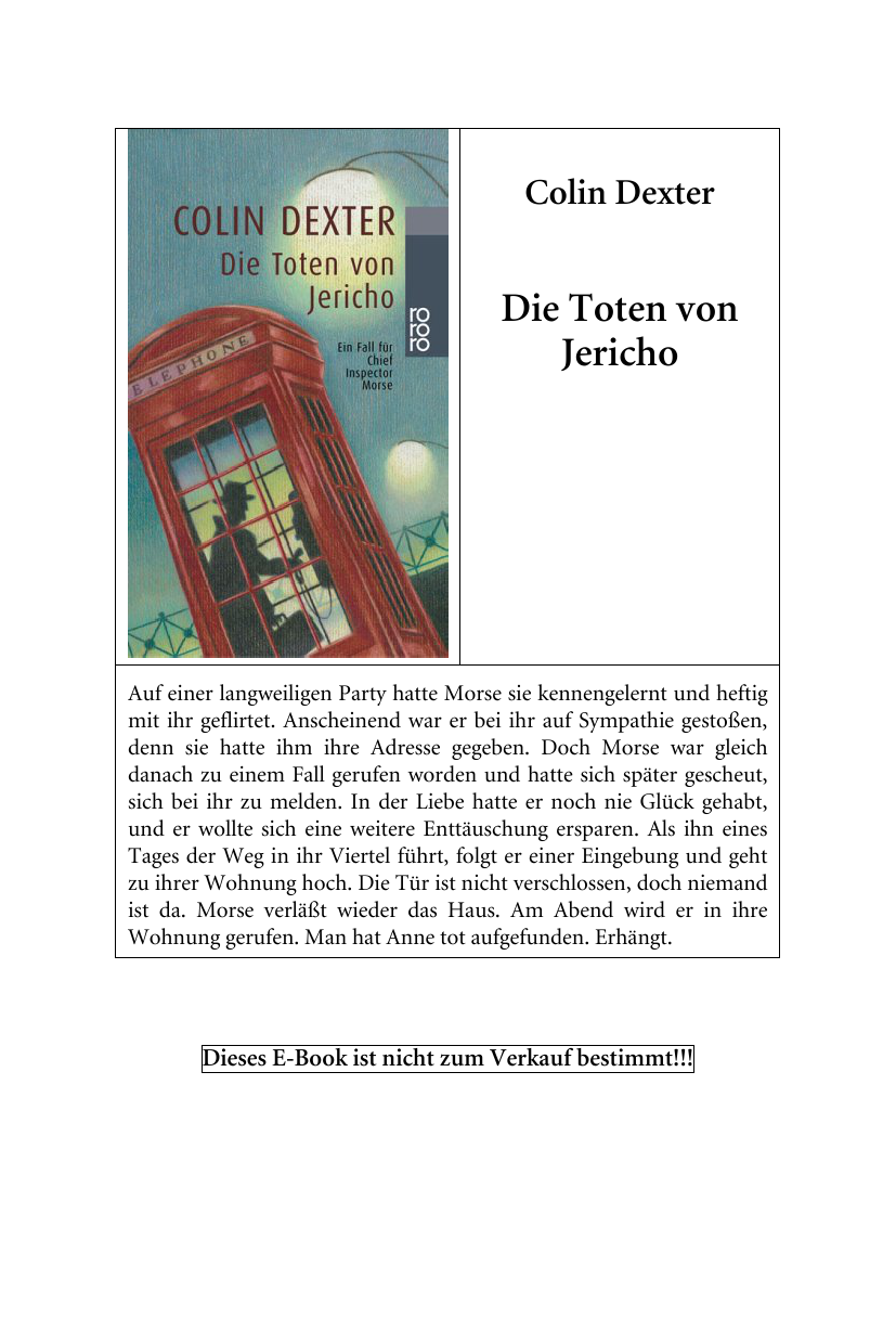 Die Toten von Jericho