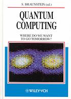 Quantum Computing