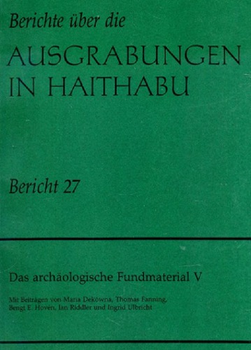 Das archäologische Fundmaterial.