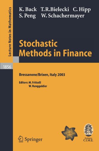 Stochastic Methods In Finance