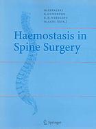 Haemostasis In Spine Surgery