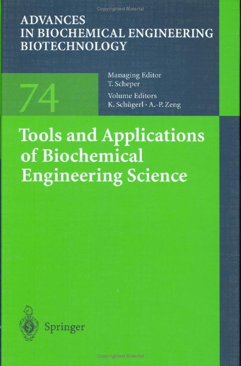 Advances in Biochemical Engineering/Biotechnology, Volume 74