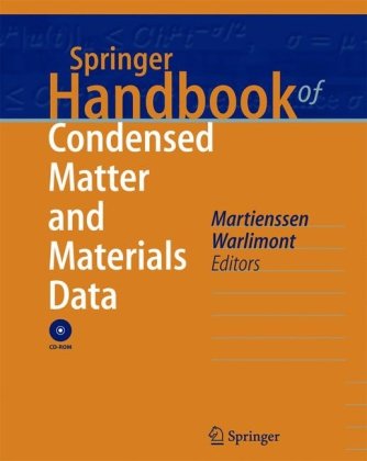 Springer Handbook of Condensed Matter and Materials Data [With CDROM]