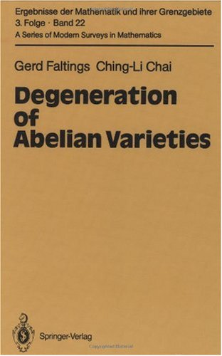 Degeneration Of Abelian Varieties