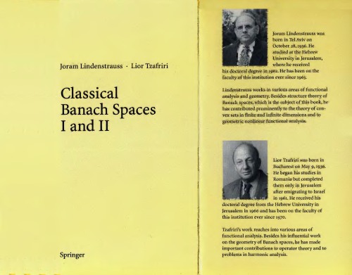 Classical Banach Spaces