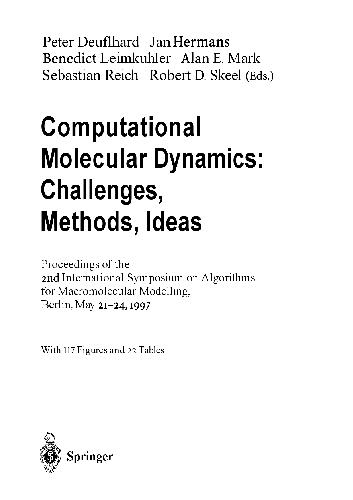 Computational Molecular Dynamics