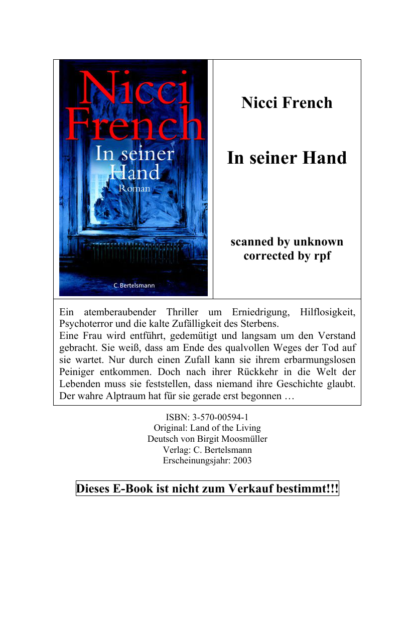 In seiner Hand.