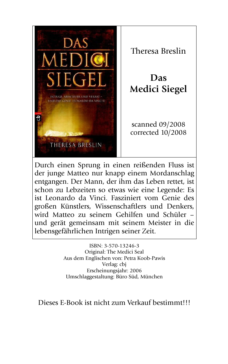 Das Medici Siegel