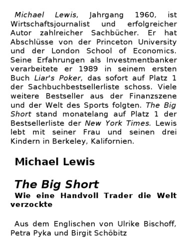 The Big Short