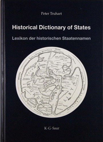 Historical Dictionary of States / Lexikon der historischen Staatennamen
