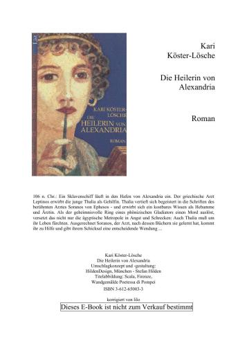 Die Heilerin von Alexandria