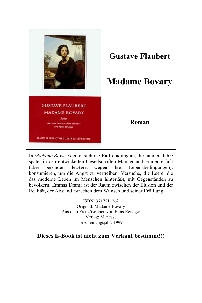 Madame Bovary