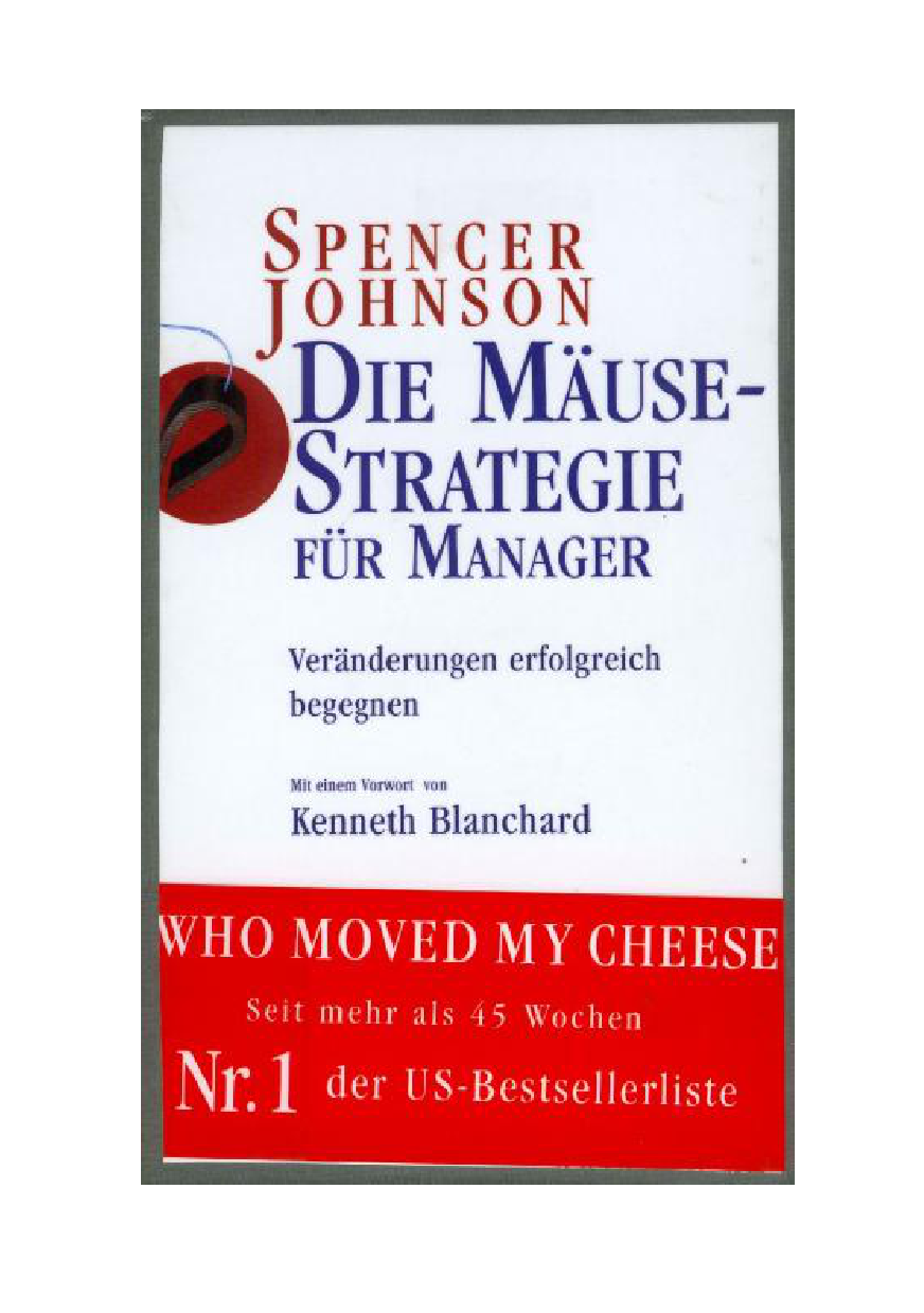 Die Mäuse Strategie für Manager