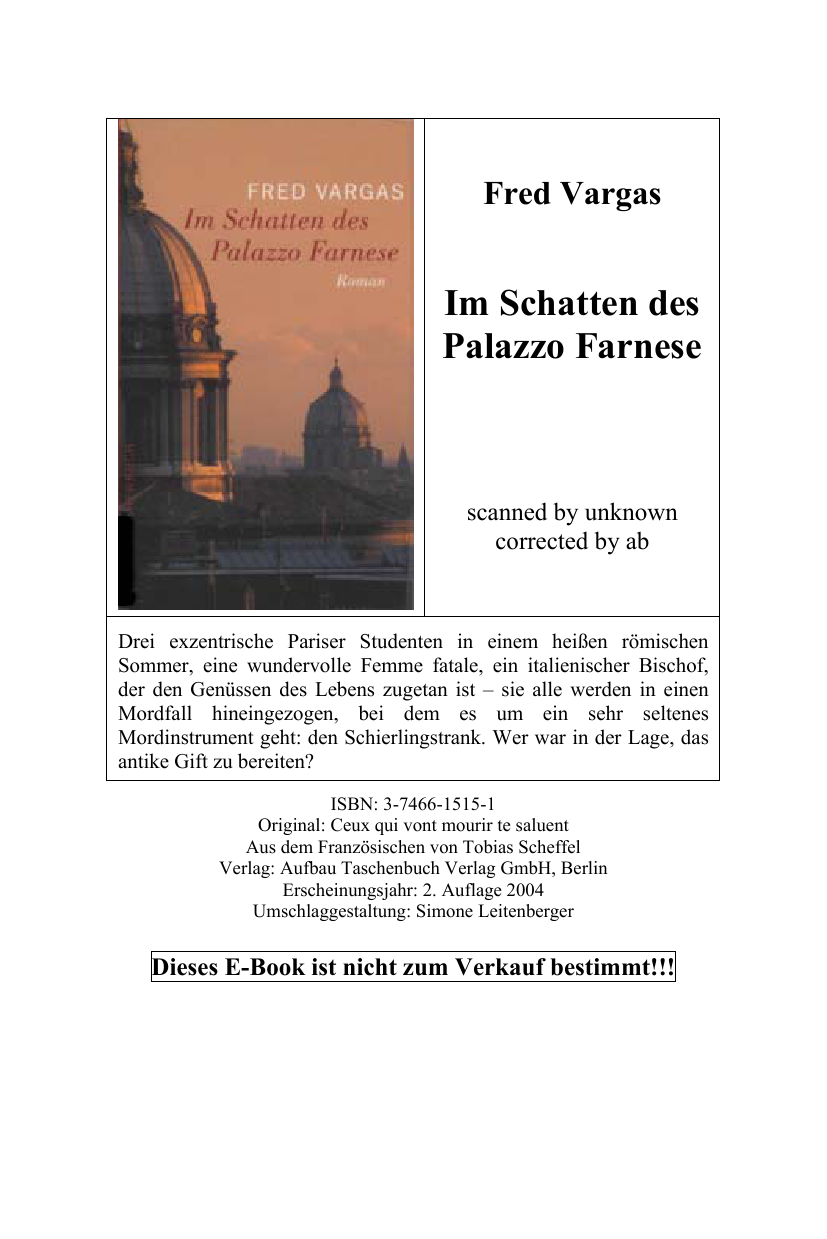 Im Schatten des Palazzo Farnese