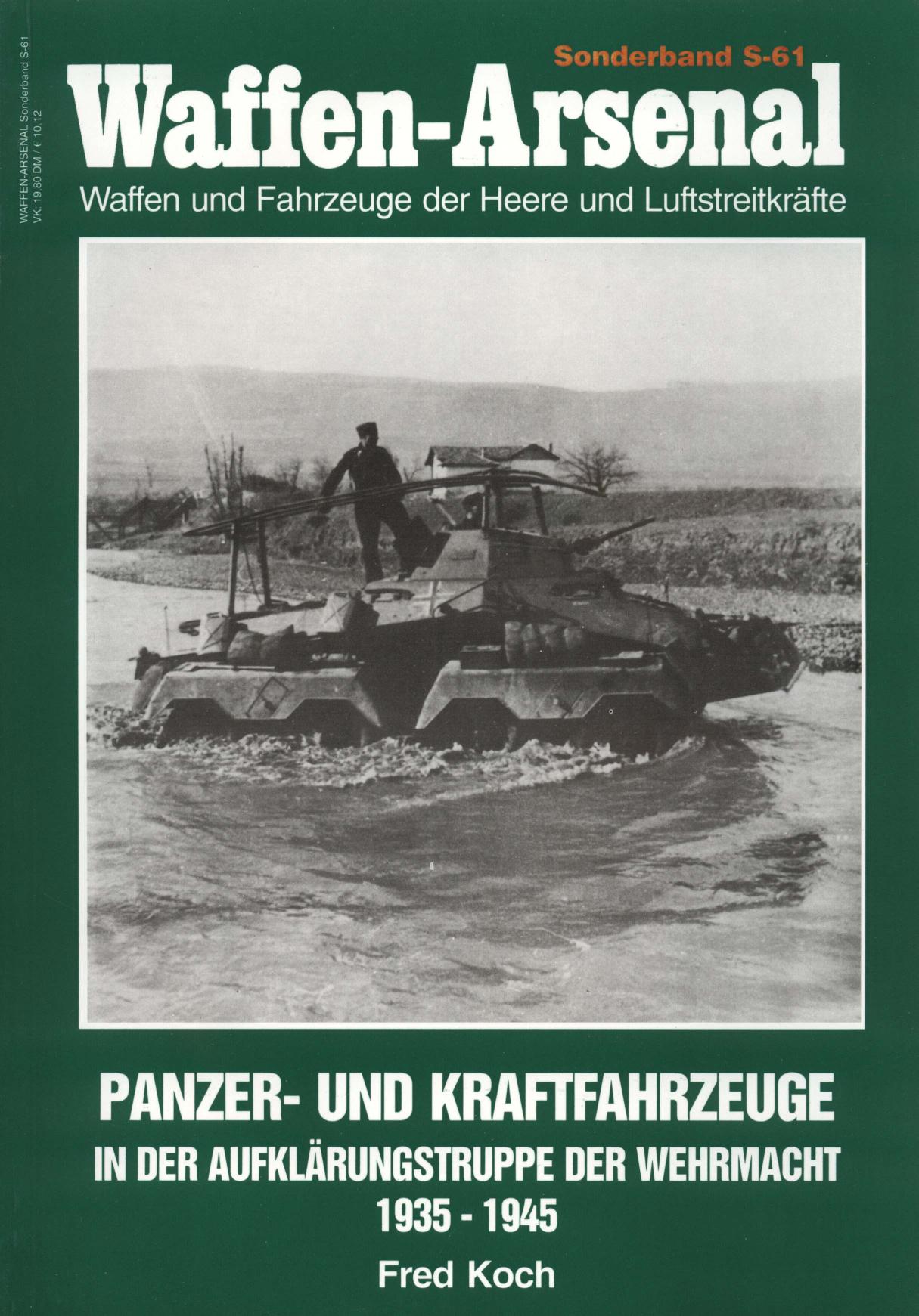 Panzer- und Kraftfahrzeuge in der Aufklärungstruppe der Wehrmacht 1935 - 1945