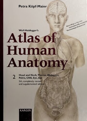 Wolf-Heidegger's Atlas of Human Anatomy, Volume 2