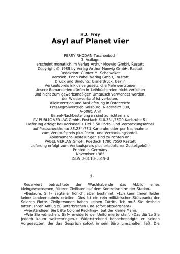 Asyl auf Planet vier