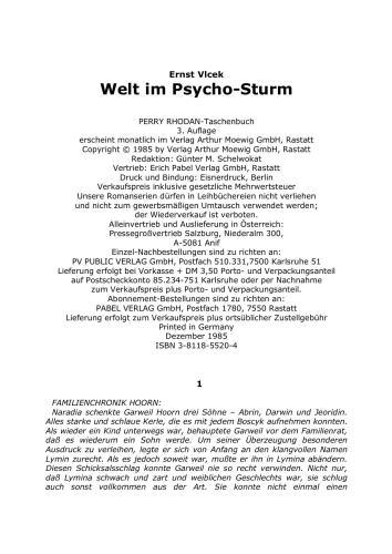 Welt im Psycho Sturm