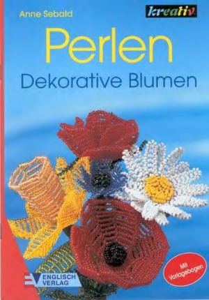 Perlen - dekorative Blumen