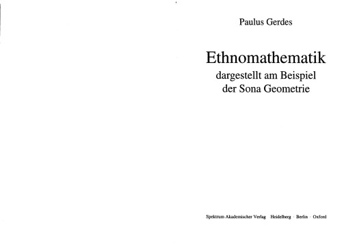 Ethnomathematik