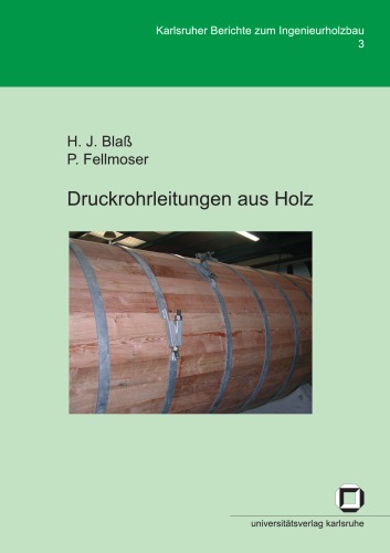 Druckrohrleitungen aus Holz BMBF-Verbundprojekt Erschließung und Bewirtschaftung unterirdischer Karstfließgewässer in Mitteljava, Indonesien