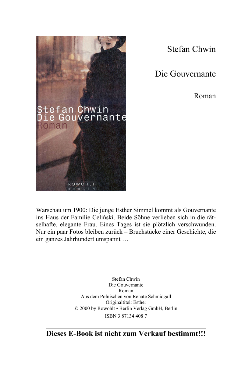 Die Gouvernante
