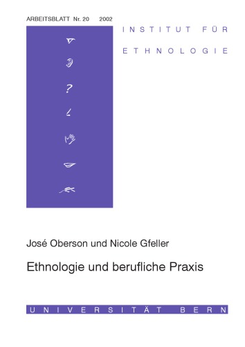 Ethnologie und berufliche Praxis