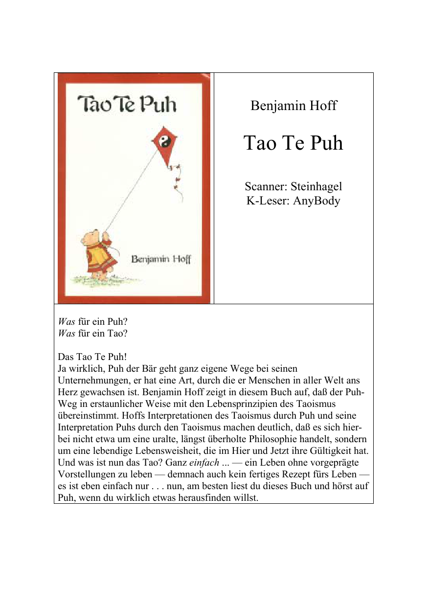 Tao Te Puh