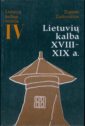 Lietuvių kalba XVIII-XIX a.